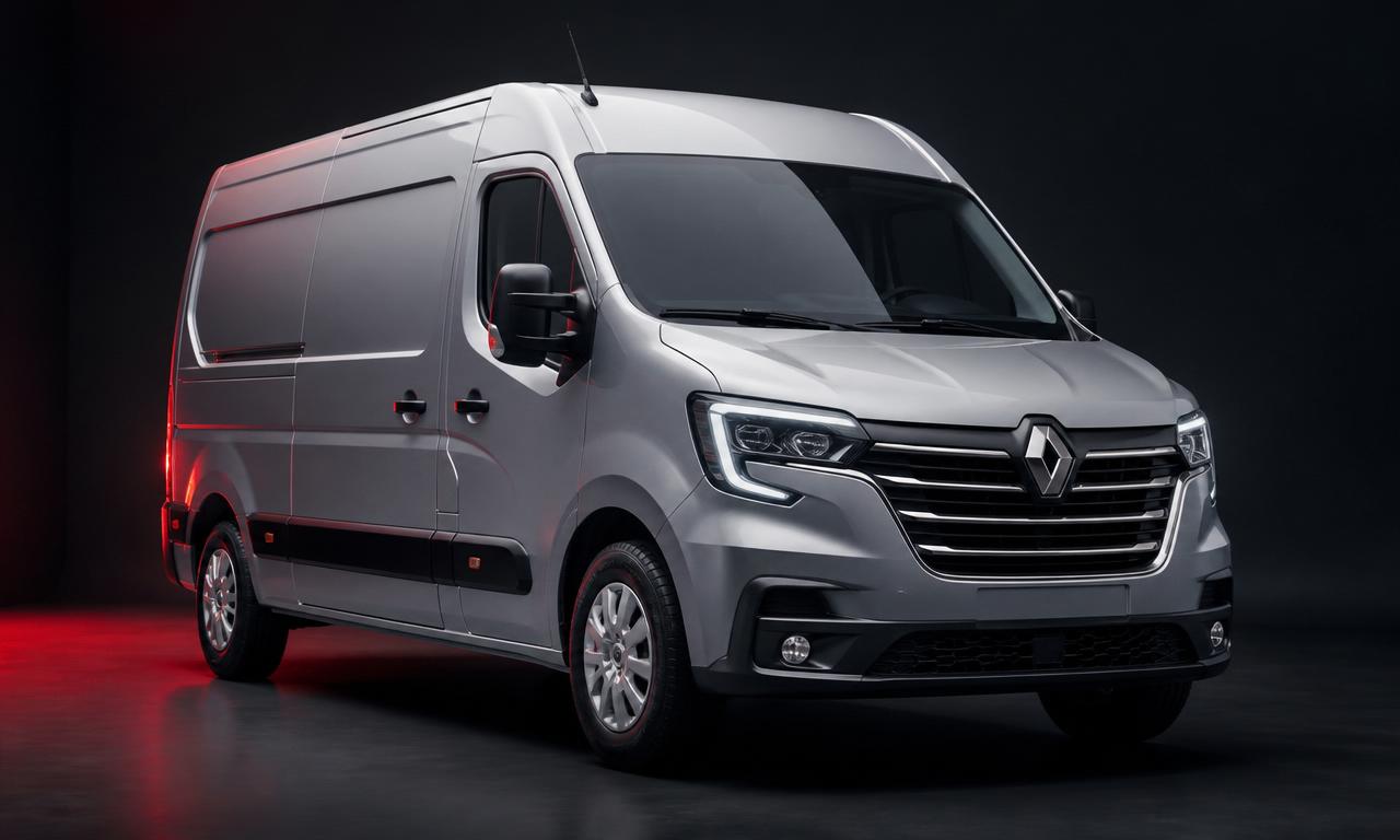 Renault Master panel van — fleet servicing at LONS Fleet Management Ltd